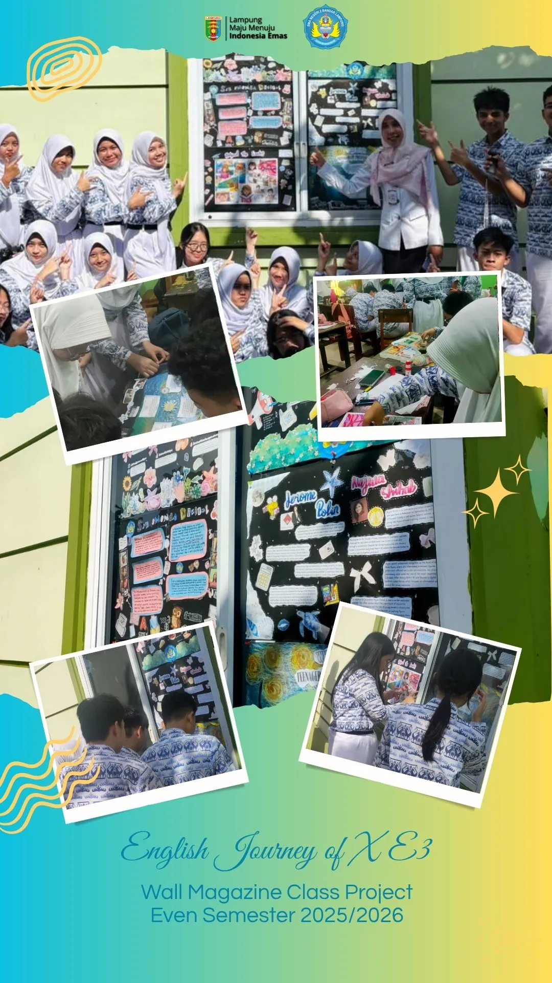 English Journey of Grade X Students Shines Through School Magazine Project